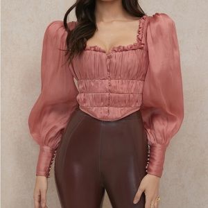 House of Cb Palais corset top Small